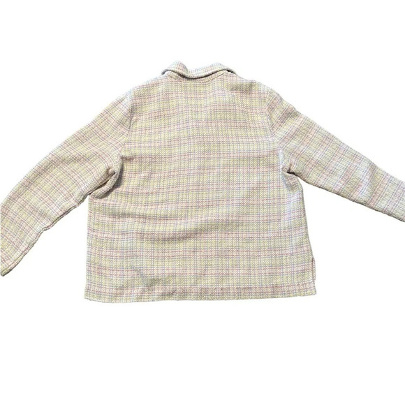 Tweed Vintage pastel down flannel jacket - Picture 2 of 3
